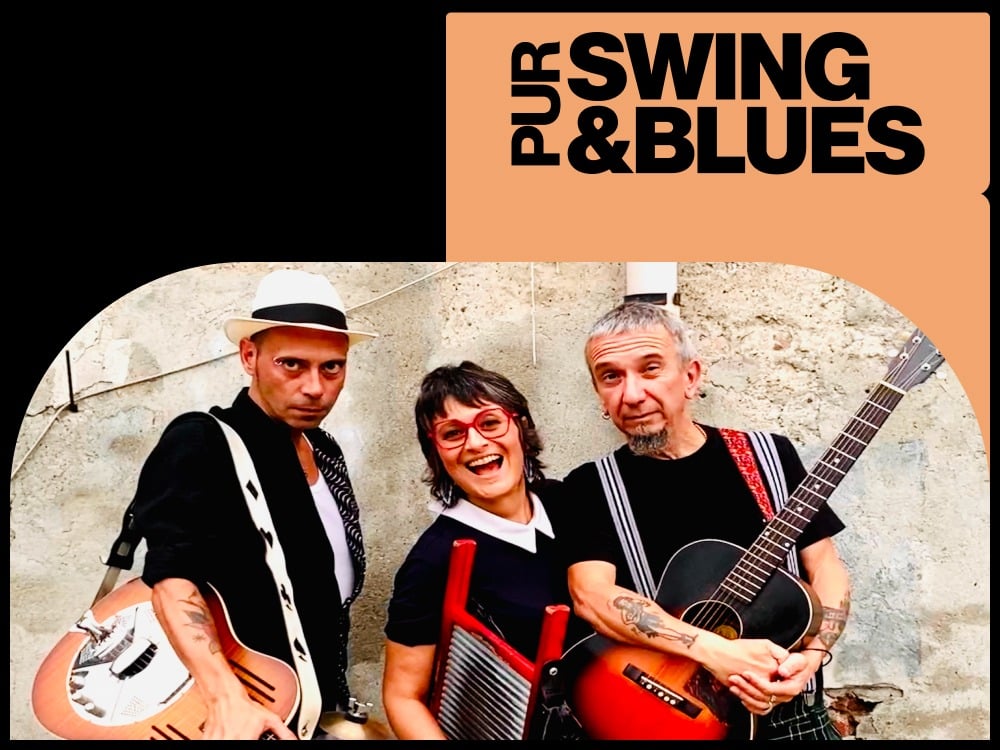 Pur Swing & Blues: VERONICA SBERGIA - MAX DE BERNARDI - CHINO SWINGSLIDE