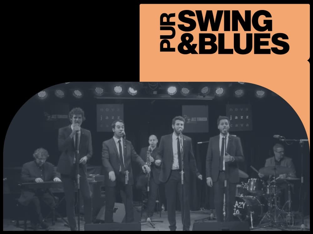 Pur Swing & Blues: The Hanfris Quartet & Oriol Gonzàlez Crazy Trio