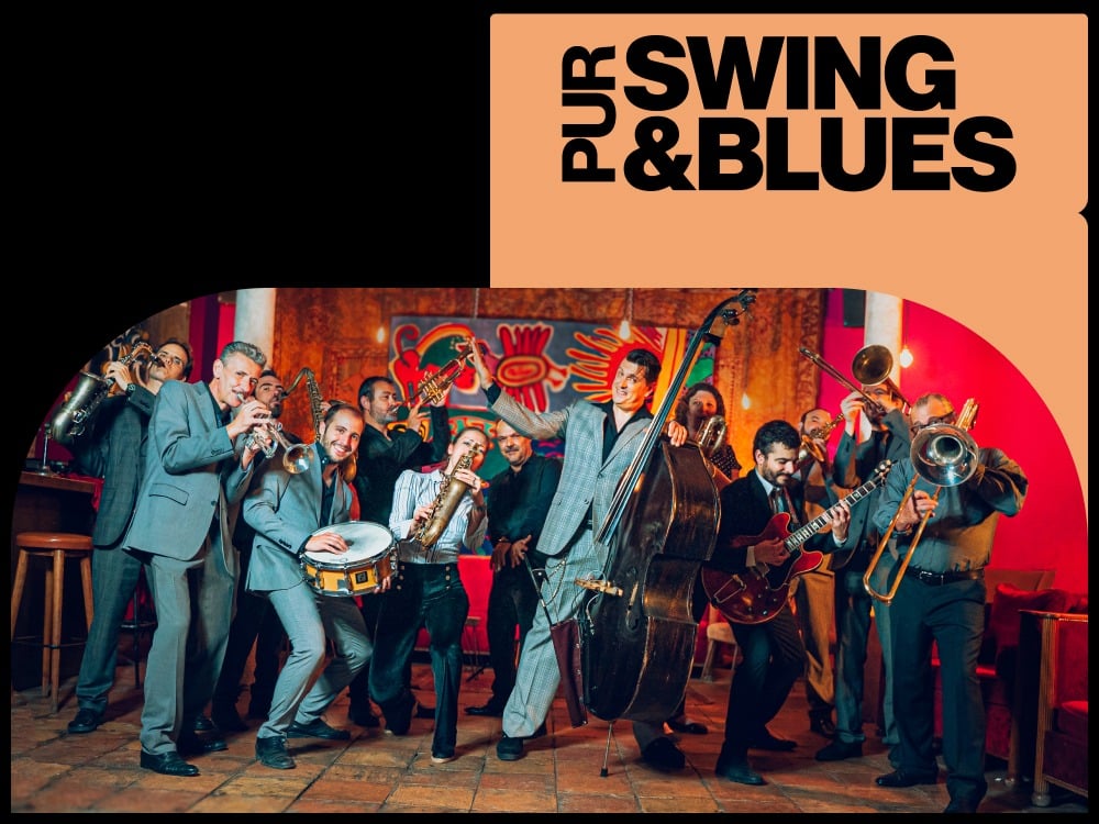 Pur Swing&Blues: Barcelona Big Blues Band feat. Alberto Burguez